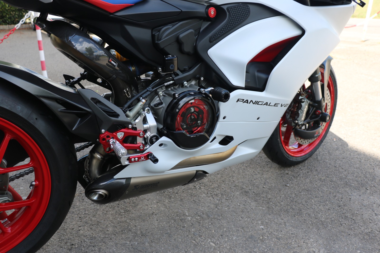 CNC Racing Frame sliders for Panigale V2 / 1299 / 1199 / 959